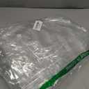 LEIFIDE 50pcs Clear Plastic Gift Bags with Handles PVC Reusable Transparent Totes Bags for Goodie Candy School Birthday Party(11.8 x 11.8 x 3.9 Inch)