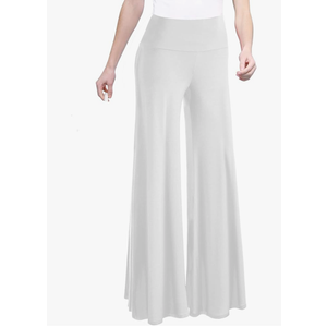 Made By Johnny MBJ Women's Casual Comfy Solid/Tie Dye Wide Leg Palazzo Lounge Pants XL