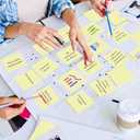 (18 Pack) Sticky Notes 3x3 in Yellow, Strong Adhesive, Clean Removal, Recyclable, Self-Stick Pads, Easy to Post for Home, Office, Notebook