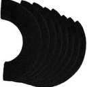 8 Pack Carbon Filters Compatible with Litter Robot 4, Activated Charcoal Cat Litter Box Filters Replacement to Absorb Odors Litter Box Deodorizer Controls Moisture and Keep Home Fresh