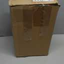 Realspring Inflatable Bean Bag Chairs Outdoor Blow up Camping Chairs Inflatable Lazy Sofa Folding Portable Bean Bag Loungers Couch for Movie Night(Coffee,4 Pcs)