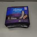 Always Discreet Boutique Adult Incontinence & Postpartum Pads For Women, Size 5, Heavy Long Abondant longues, 28 Count x 3 Packs (84 Count total)