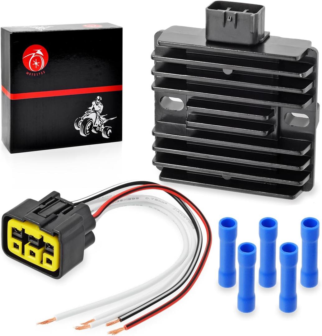 Voltage Regulator Rectifier & Plug For YAMAHA V-Star 650 1100 XVS650 XVS1100 Road Star XV1600 XV1700 Royal Star XVZ1300 YZF R6 WR250E WR250X SR400
