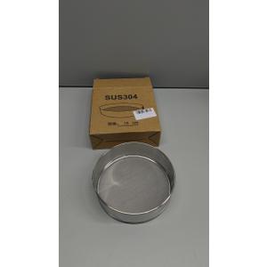 Flour Sifter Tamis Flour Sieve 60 Mesh Stainless Steel Round Sifter 6 Inch Fine Mesh Strainers for Baking Cake Bread Straining Powdering Flour Sifter Tamis Flour Sieve 60 Mesh Stainless Steel Round Sifter 6 Inch Fine Mesh Strainers for Baking Cake Bread Straining Powdering