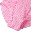 LIZENS Girls Swimsuit Kids Scalloped One Piece Ruffle Swimsuit Girls Swimwear Print 5-6T