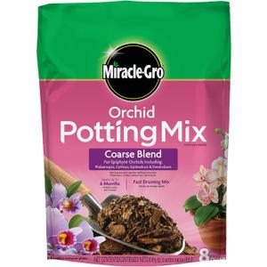 Miracle-Gro BLUEBELLS Orchid Potting Mix, 8-Quart, 2 Pack