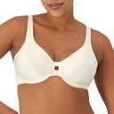 Lilyette Women's 0904 Plunge Into Comfort Keyhole Minimizer Bra, 40DDD