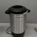 Hamilton Beach 45 Cup Coffee Urn and Hot Beverage Dispenser, Silver (40519)