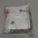 20pcs Mesh Zipper Pouch Bags, Puzzle Bags, A3 17x12 Inches Large Reusable Pouches for Organizing Classroom and Storage, Extra Large Zipper Pouch, Board Game Storage (Multicolor)