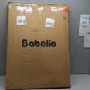 Babelio 36" Tall Upgraded Baby Gate with Cat Door,29-43" Auto Close Durable Dog Gate for Stairs,Doorways and House,Easy Walk Thru,Includes 4 Wall Cups,Black