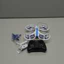 Q9s Drones for Kids,RC Drone with Altitude Hold and Headless Mode,Quadcopter with Blue&Green Light,Propeller Full Protect,2 Batteries and Remote Control,Easy to fly Kids Gifts Toys for Boys and Girls