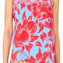 Multi Color Floral Thick Strap Maxi Dress (XL)