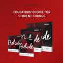 D'Addario Prelude Violin String Set, 4/4 Scale, Medium Tension