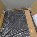 Board2by Monthly Chalkboard Calendar & Cork Board for Wall, 18" x 24" Magnetic Chalk Calendar Board Combo Board, Hanging Wood Frame Combination Board Blackboard with Pens for Office, School, Home