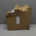 riyeloi Divided Serving Tray with Lid and Handle, Stackable Snackle Box Container for Fruits Candy Organizer, Portable Spinning Rounded Veggie Tray for Kitchen, Party, Trave and Picnic-1 PACK