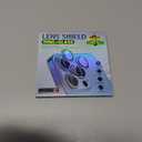 Jeluse Camera Lens Protector for iPhone 17 Pro Max/17 Pro/16 Pro Max/16 Pro/15 Pro Max/15 Pro/14 Pro Max/14 Pro, 9H Tempered Glass Screen Protector Cover Alignment Kit Metal Individual Ring