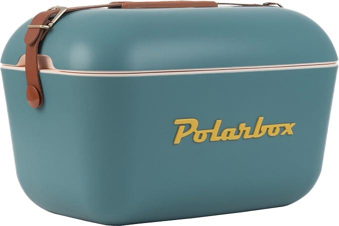 Polarbox 20L Cool box, Ice Box, Large Cool Box, For Picnics, Beach, Camping, Garden, Cool Storage Box - Marine Blue Classic