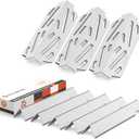 Genesis ii Flavorizer Bars Heat Deflector Replacement Parts for Weber Genesis II 300 /LX 300, GS4 Genesis II E-310 E-315 S-335 Grills, Genesis 2 Grill Parts for Weber 66795 66685, 304 Stainless Steel