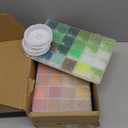 EuTengHao 57600pcs 2mm Glass Seed Beads Small Craft Beads for DIY Bracelet Necklaces Crafting Jewelry Making Supplies with Beading Needles Elastic Strings (144 Colors, 400Pcs Per Color)