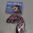 Mayerzon Martingale No Pull Collar for Medium Large Dogs, Patented Anti Pull Dog Collar with Buckle for Walking Training, with Neoprene Padding and Reflective Stitching, Adjustable(Hot Pink Trim, L)
