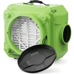 ALORAIR HEPA Air Scrubber with 3 Stage Filtration, Water Damage Restoration