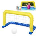 Inflatable Soccer With Goal Game Inflates To 39.5 in x 19.7 in x 22.01 in
