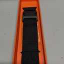 Bandletic Magnetic Bands Compatible with Apple Watch Ultra 3/Ultra Band 49mm, Breathable Nylon Gifts Strap with Magnetic Clasp for iWatch Bands men Series 11 10 46mm, 9/8/7 45mm, SE3/6/5/4 44mm, 3/2/1 42mm (Black)