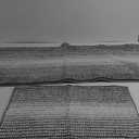 BSICPRO Bathroom Rugs and Mats Sets, 2 Piece Thick Absorbent Chenille Non Slip, Soft Shaggy Floor Mats, Machine Washable (20" x 47" Plus 16" x 24", Gray) (Grey)