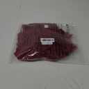 RSLOVE Women Sexy Lingerie Set 3 Piece Babydoll & Lace Kimono Robe Strap Chemise Sleepwear Mesh Nightgown (Large, Wine Red)