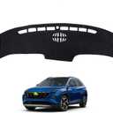 Autorder Dashboard Cover Mat for Hyundai Tucson 2022 2023 2024 Accessories Dash Cover Flannel Dash Mat Sunshade Glare UV Rays Protector(Only Fit 10.25 inch Digital Cluster,not fit 4.2 inch)