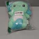 Axolotl Microwavable Unscented Heating Pad for Women and Kids- Cute Soft Cozy Pillow Plush Heatable Warm Stuffed Animals - Kawaii Hot and Cold Plushie Food Toy - Axolotl Gifts for Girls and Boys Mint