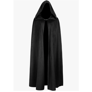 Medieval Cloak with Hood Renaissance Cape for Men and Women Halloween Costume