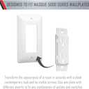 TayMac AD20W Paintable Duplex Adapter Plate, Outlet Adapter , White