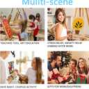 Jethami 6 Pack Paint by Numbers Kit for Adults Beginner, Easy Flowers DIY Painting Canvas Art Kit for Home Wall Decor 8x12 in (Boho Flowers-02)