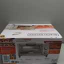 BLACK+DECKER Crisp 'N Bake Air Fry Countertop Convection Toaster Oven, Medium Capacity, 4-Slice, 5-in-1, Fits 9 Pizza, 30-Min Timer, Bake, Broil, Air Fry, Toast, Keep Warm, Stainless Steel