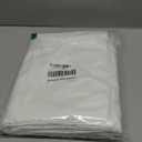 White Photography Backdrop for Photoshoot,Photo Backdrop Curtain,Perfect White Background for Party Portrait Photoshoots Video Studio 8FTx10FT