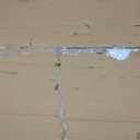Handmade Abstract White Hand Painted Oil Painting Heavy Texture Wall Art, 56"L x 28"W