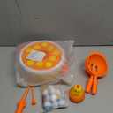 4 in 1 Toys for Ages 5-7, Bounce and Catch Chicken Games, Rotating Board Games for Kids 4-6, Fishing Game Magnetic,Toddler Toys Bowling, Family Games for Kids and Adults