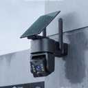2PCK Wireless Outdoor Security Camera - 5G & 2.4G Wi-Fi Outdoor Camera, 2K Pan/Tilt 360 View, Solar/Battery Powered, PIR Human Detection, Color Night Vision,IP65/ Easy to Install