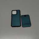 for iPhone 13 Pro Wallet Case Compatible with Magsafe, Magnetic RFID Blocking Card Holder Kickstand 2 in 1 Detachable Case for iPhone 13 Pro 6.1", Bluish Green