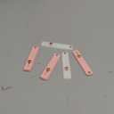 MECCANIXITY 6Pcs Phone Loop Finger Holder Silicone Phone Strap Grip Holder Cell Phone Grip Stand for Most Smartphones Dark Pink,White