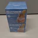 2 x 20PCS High-End Silicone Spunlace Nonwoven Film Castor Oil Belly Button Patch,Organic Cotton Castor Oil Patches Pack wrap Disposable