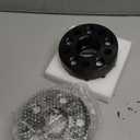 YHTAUTO 5x100mm Hubcentric Wheel Spacers 1.5 inch Fits Subaru Outback, Forester, Impreza, Scion, Toyota, Saab Models, Forged Tire Spacers 1.5 inch with M12x1.25 Studs 56.1mm Hub Bore 2PCS, Black