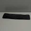 SANSTHS Women Wide Elastic Belts for Dresses Vintage Fashion Stretchy Waist Belts Ladies Cinch Belts Leather Waistband (Fit Waist Size 29-33 Inches, Black)