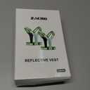 Zacro LED Reflective Vest Running Gear, 5 Lights Colors High Visibility Reflective Running Gear Rechargeable Light Up Running Vest for Walking Running Cycling, Adjustable for Men Women Kids