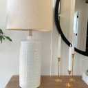Stylecraft White Ceramic Table Lamp