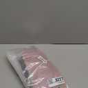 Quabanda 2 Panels,Dorm Home Solid Thicken Bunk Blackout Bed Curtains Cloth Bed Canopy Men Women Single Sleeper (59'' Height, Pink)