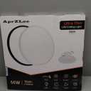 24 Inch Flush Mount Ceiling Light, 56W 5600 lm Ceiling Light Fixture with 3 CCT Selectable 3000K/4000K/ 6500K(Wall Switch Control), Slim Round Surface Mount LED Light Fixture for Kitchen Bedroom