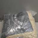 Weighted Blanket Queen Size 15lbs, Classy Soft Jacquard Sherpa Weighted Blankets for Sleep Natural and Calming, Fluffy Cozy Sofa Bed Blanket for Winter, Beige, 60 x 80 inches