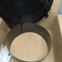 12Inch Chimney Cap,6/7/8/10 Inch Adjustable Stainless Steel Chimney Cap,304 Steel Round Rain Cover with Mesh Screen,Universal Cone Top Roof Cap for Wood/Oil Stove Vent,Weatherproof & Easy Installation